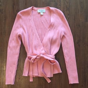 Casual Corner Petite Wrap Sweater
